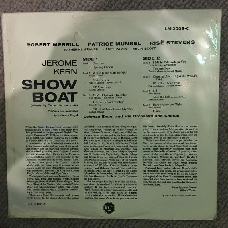 Showboat - Vinyl LP Record - Opened  - Good+ Quality (G+)