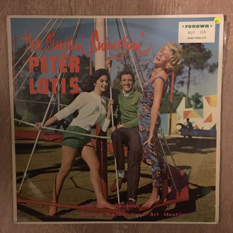The Singin' Swingin' Peter Lotis - Vinyl LP Record - Opened  - Very-Good Quality (VG)
