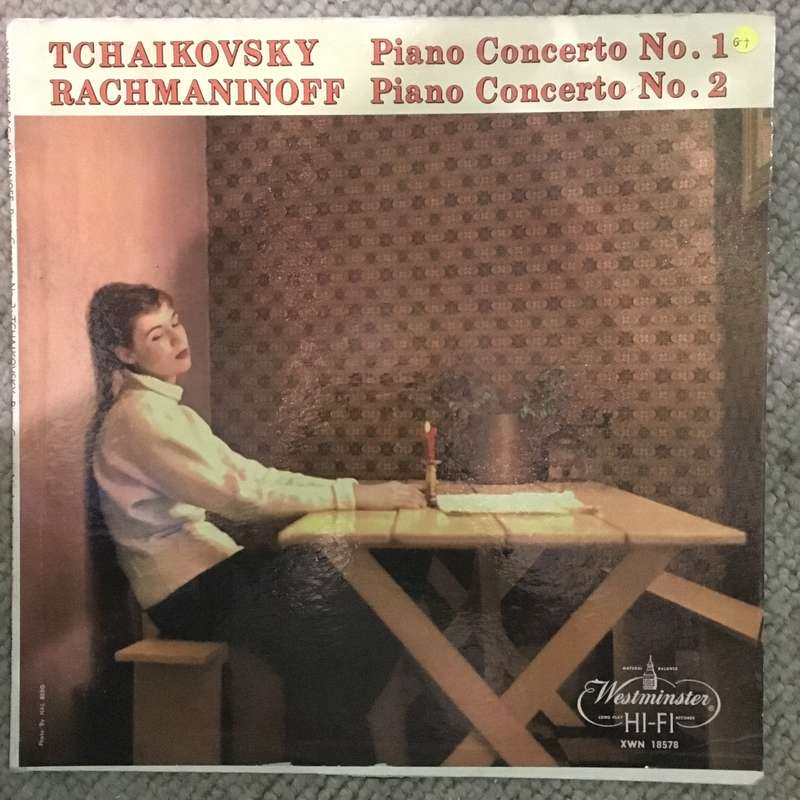 Rachmaninoff/ Tchaikowsky / Vienna State Opera Orchestra, Hermann Scherchen, Edith Farnadi ...