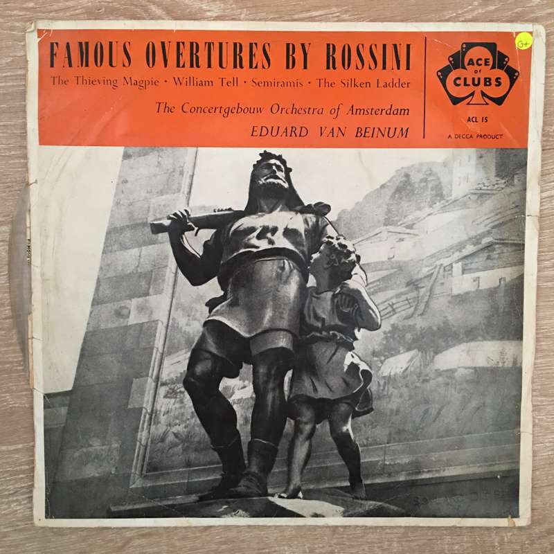 Rossini - Orchestra Of Amsterdam conducted by Eduard van Beinum - Vinyl LP Record - Opened  - Goo...