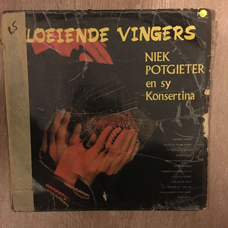 Niek Potgieter - Loeiende Vingers - Vinyl LP Record - Opened  - Good+ Quality (G+)