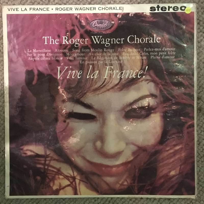 The Roger Wagner Chorale  Vive La France - Vinyl LP Record  - Opened  - Very-Good+ Quality ...