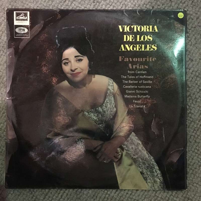 Victoria De Los Angeles - Favourite Arias  - Vinyl LP Record  - Opened  - Very-Good+ Quality (...
