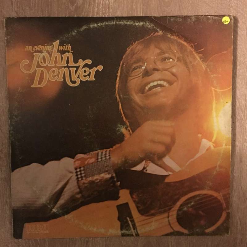 John Denver - An Evening with John Denver - Double LP - Vinyl LP - Opened  - Very-Good+ Quality (...