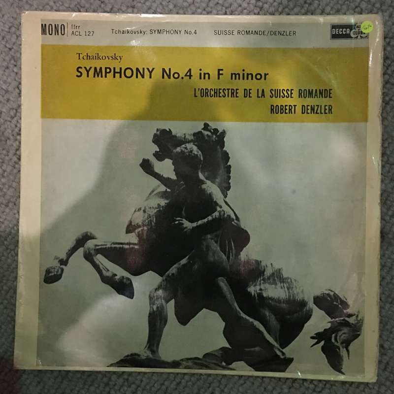 Tchaikovsky - L'Orchestre De La Suisse Romande, Robert Denzler - Symphony No. 4 In F Minor - Viny...
