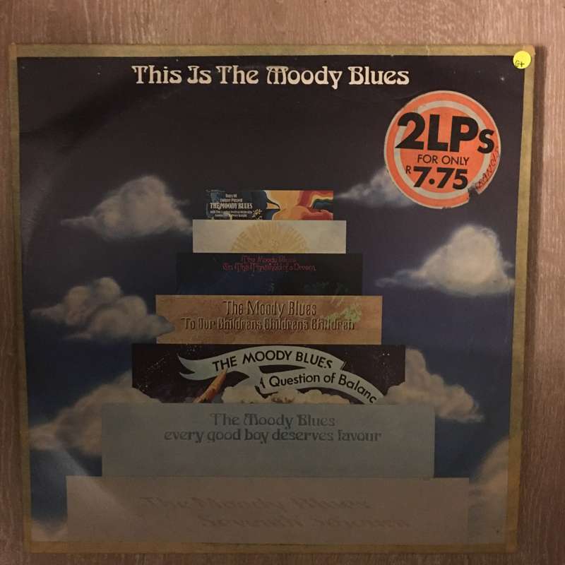 This is The Moody Blues - Double Vinyl LP Record - Very-Good Quality (VG)