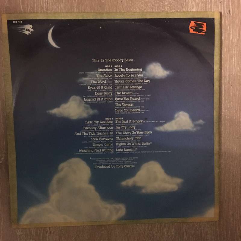 This is The Moody Blues - Double Vinyl LP Record  (G+) (Specials)