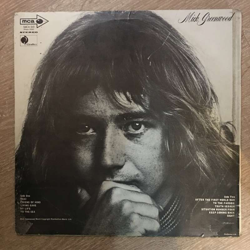 Mick Greenwood  Living Game - Vinyl LP Record - Opened  - Very-Good- Quality (VG-)
