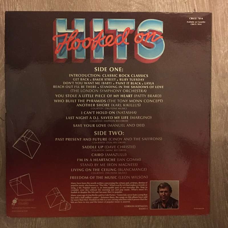 Hooked On Hits Vol 1  - Vinyl LP Record - Opened  - Very-Good Quality (VG)