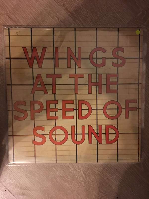 Wings - At the Speed of Sound - Vinyl LP - Opened  - Very-Good Quality (VG)