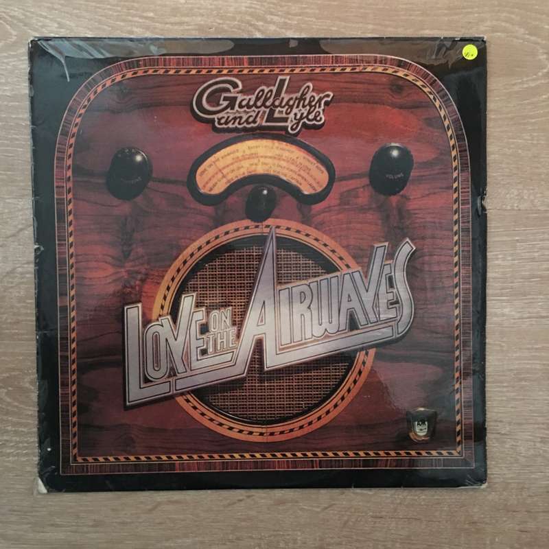 Gallagher & Lyle  Love On The Airwaves - Vinyl LP Record - Opened  - Very-Good Quality (VG)