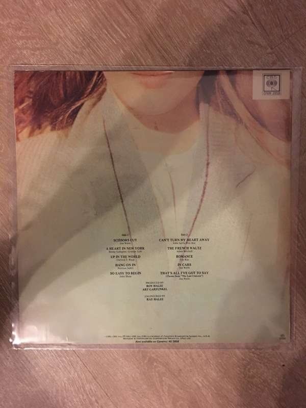 Art Garfunkel  Scissors Cut - Vinyl LP - Opened  - Very-Good+ Quality (VG+)