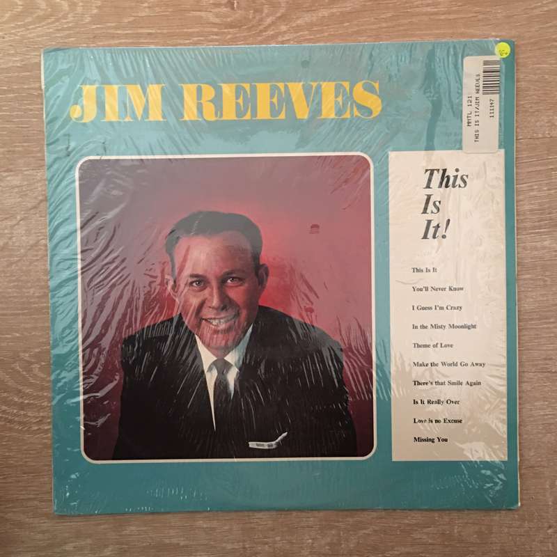 Jim Reeves - This Is It - Vinyl LP Record - Opened  - Very-Good+ Quality (VG+)