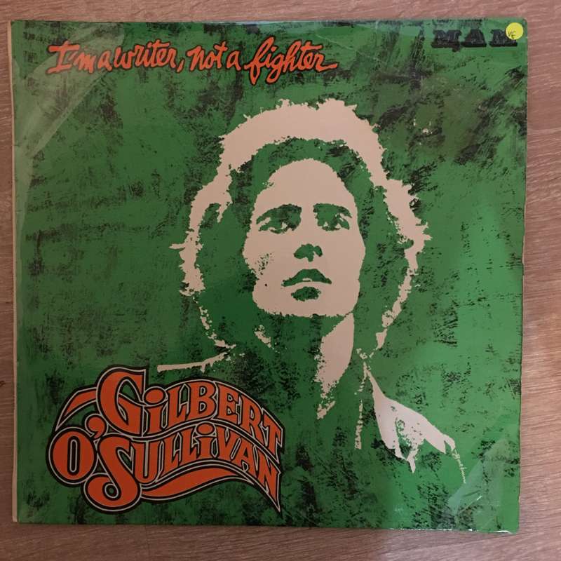 Gilbert O'Sullivan  I'm A Writer, Not A Fighter   Vinyl LP Record - Opened  - Very-Go...