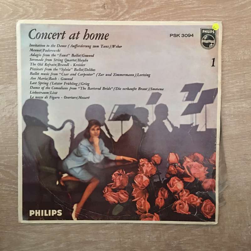 Concert At Home -  Vinyl LP Record - Opened  - Good+ Quality (G+)