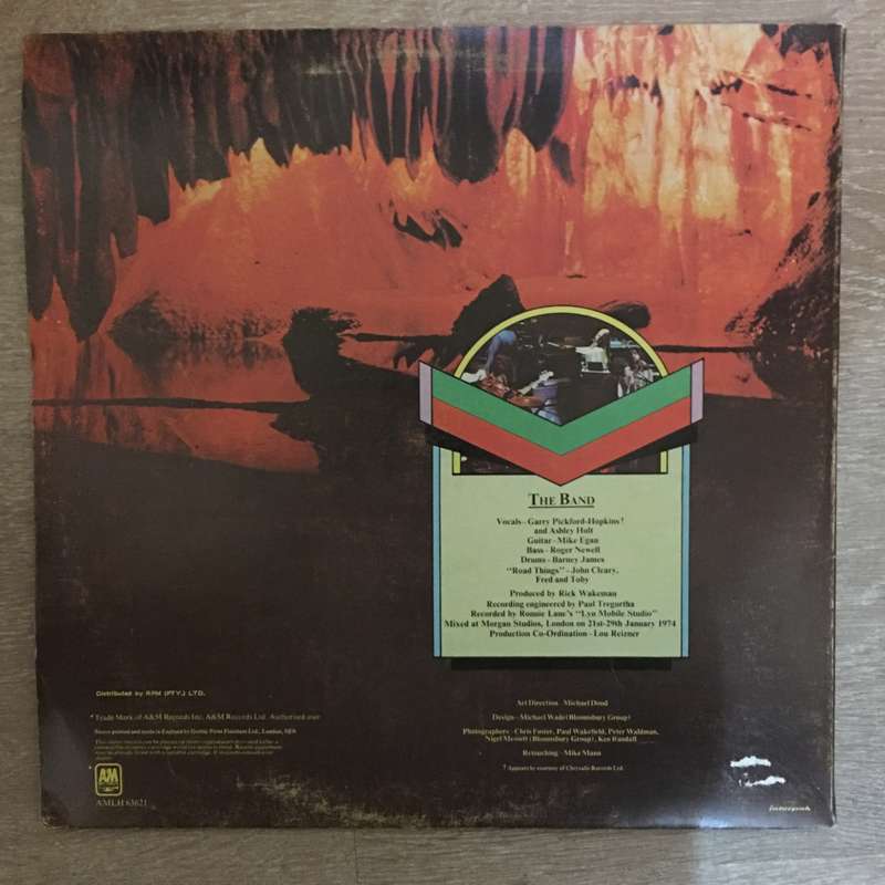 Rick Wakeman - Journey to the Centre of the Earth  - Vinyl LP Record - Very-Good+ Quality (VG+)