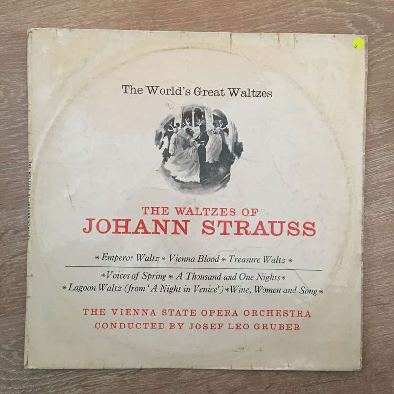 Waltzes Of Johann Strauss - Vienna State Opera Orchestra - Vinyl LP Record - Opened  - Good Quali...