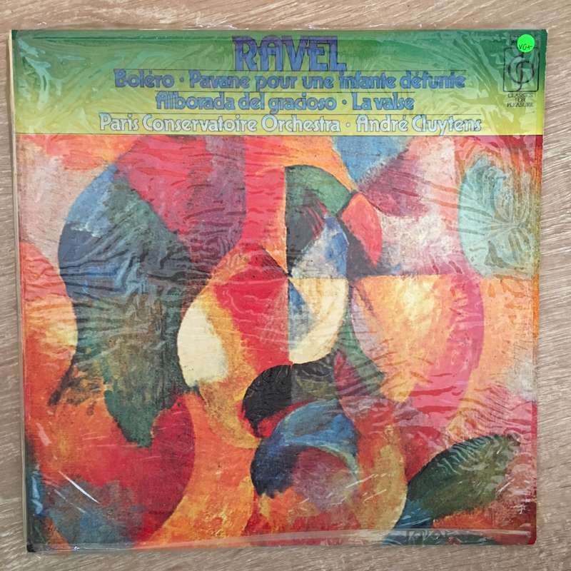 Ravel, Paris Conservatoire Orchestra - André Cluytens  Orchestral Music Of Ravel - Vinyl L...