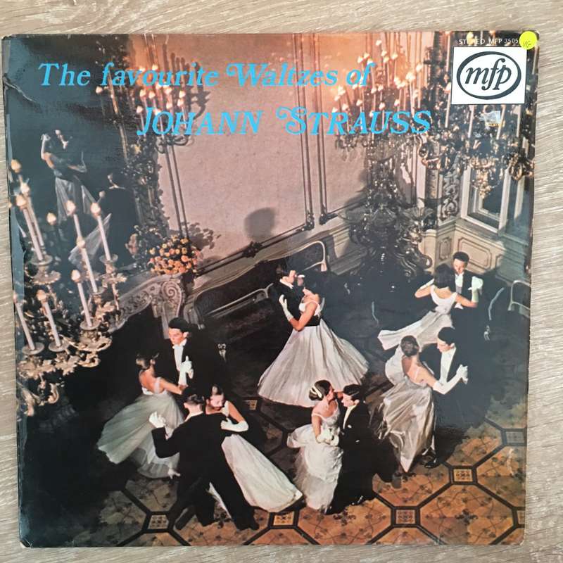 The Favourite Waltzes of Johann Strauss - Vinyl LP Record - Opened  - Very-Good Quality (VG)
