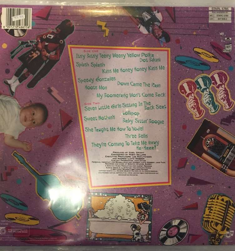 Bombalurina Featuring Timmy Mallett  Huggin' An'a Kissin' - Vinyl LP Record (VG+)