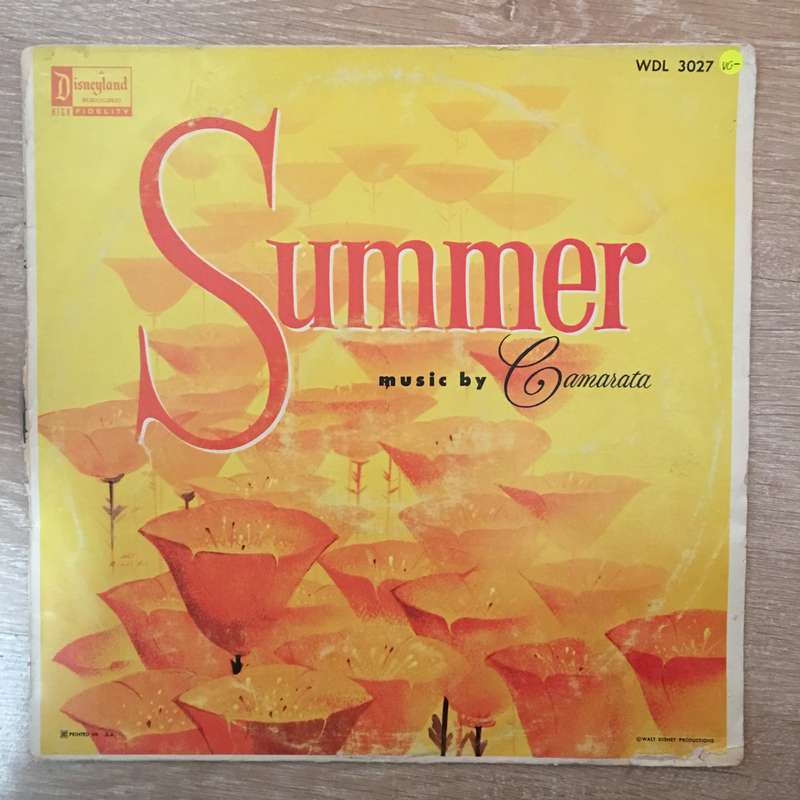 Camarata - Summer  - Vinyl LP Record - Opened  - Very-Good- Quality (VG-)