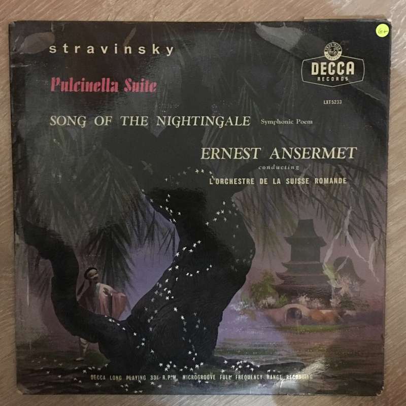 Stravinsky - Ernest Ansermet, L'Orchestre De La Suisse Romande  Pulcinella Suite / Song Of ...