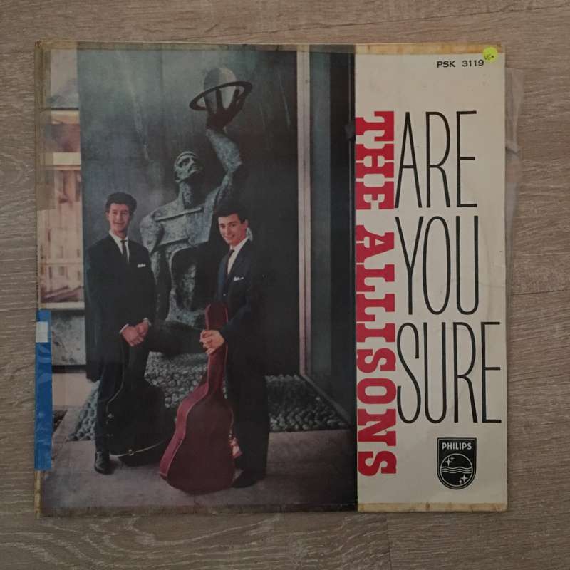 The Allisons - Are You Sure - Vinyl LP Record - Opened  - Very-Good Quality (VG)