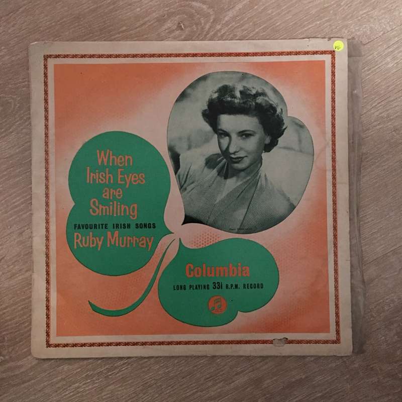 Ruby Murray - When Irish Eyes Are Smiling - Vinyl LP Record - Opened  - Very-Good Quality (VG)