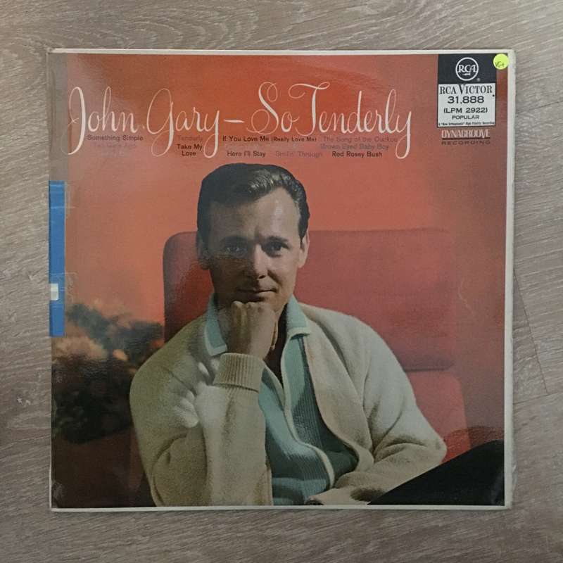 John Gary - So Tenderly - Vinyl LP Record - Opened  - Very-Good+ Quality (VG+)