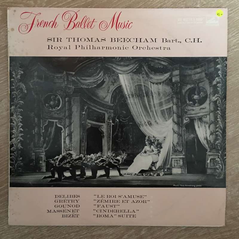 Sir Thomas Beecham, The Royal Philharmonic Orchestra  French Ballet Music - Vinyl LP Record...