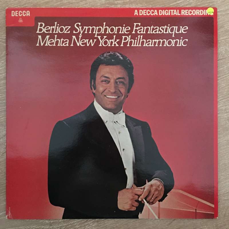 Berlioz, New York Philharmonic,- Zubin Mehta  Symphonie Fantastique - Vinyl LP Record - Ope...