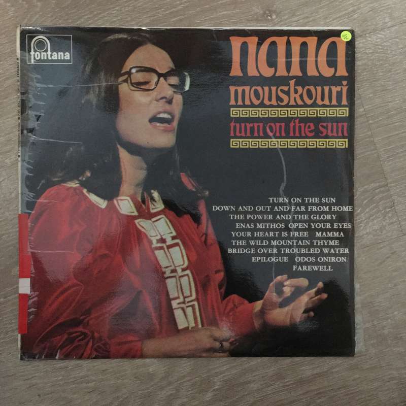 Nana Mouskouri - Turn On The Sun - Vinyl LP Record - Opened  - Very-Good+ Quality (VG+)