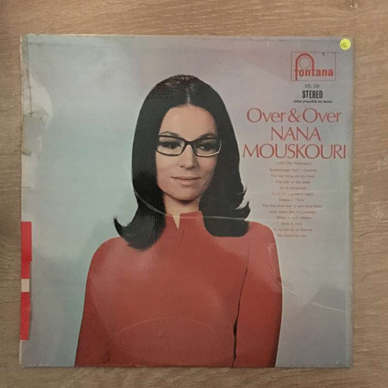 Nana Mouskouri - Over & Over - Vinyl LP Record - Opened  - Very-Good+ Quality (VG+)