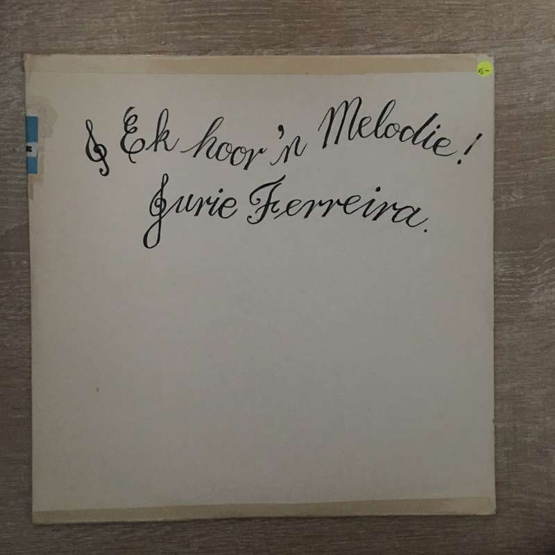 Jurie Ferreira - Ek Hoor 'n Melodie  - Vinyl LP Record - Opened  - Very-Good- Quality (VG-)