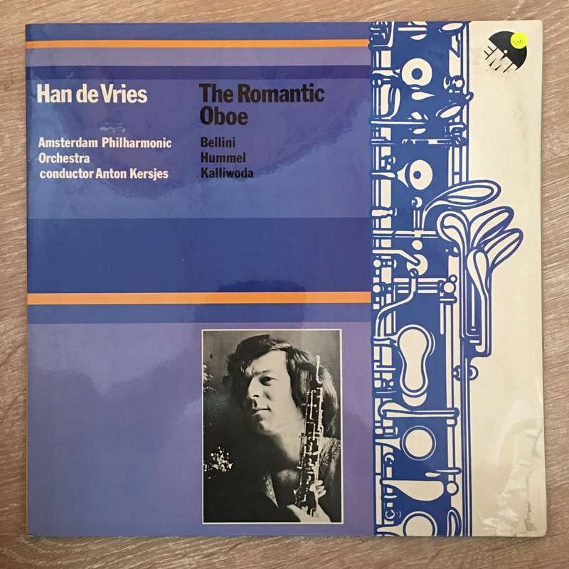 The Romantic Oboe - Han De Vries Amsterdam - Vinyl LP Record - Opened  - Very-Good+ Quality (VG+)