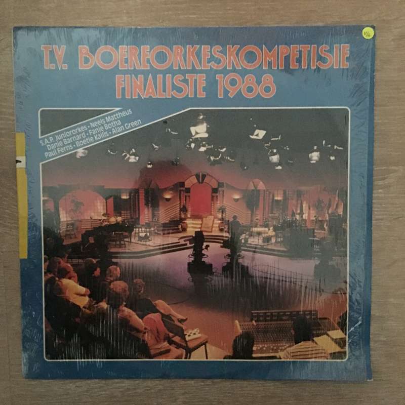 TV Boere Orkes Kompetiesie Finaliste 1988 - Vinyl LP Record - Opened  - Very-Good+ Quality (VG+)