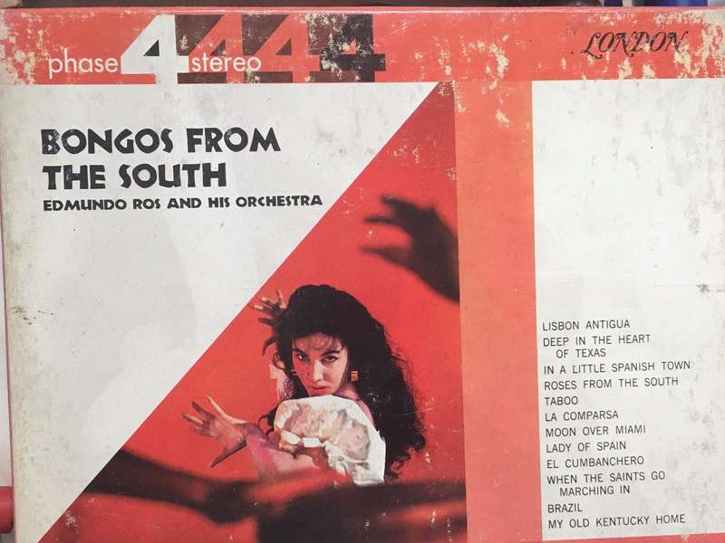 Edmundo Ross and his Orchestra - Bongos from the South - Phase 4 Stereo - 4 Track Original Reel T...