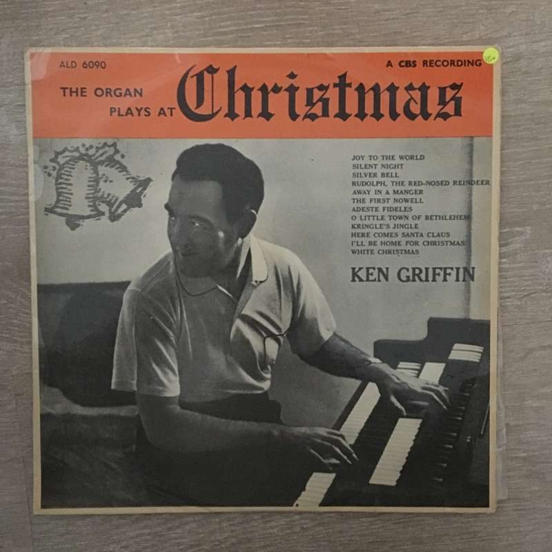 Ken Griffin - The Organ Plays - Vinyl LP Record - Opened  - Very-Good Quality (VG)