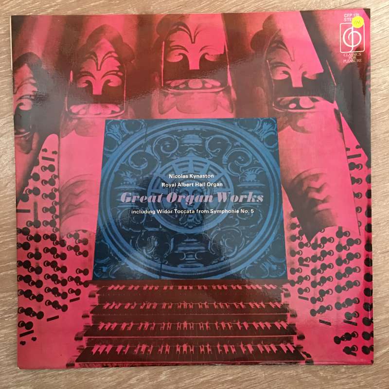 Nicolas Kynaston  Great Organ Works - Vinyl LP Record - Opened  - Very-Good+ Quality (VG+)