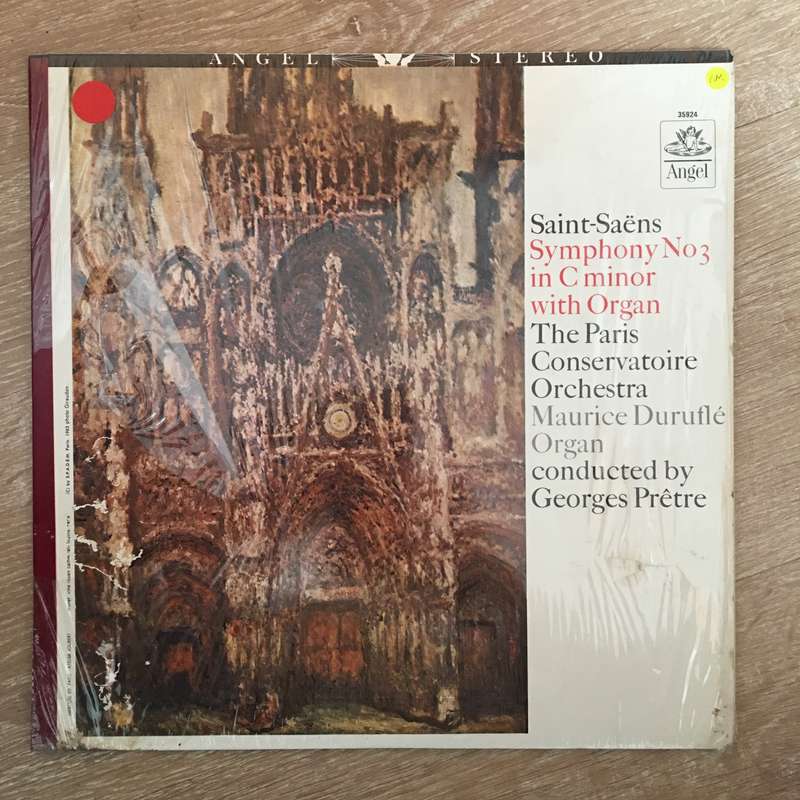 Saint-Saëns, The Paris Conservatoire Orchestra, Maurice Duruflé, Georges Prêtre  Symphon...