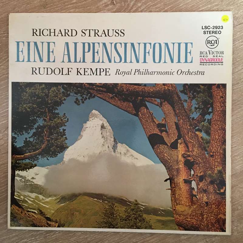 Richard Strauss, Rudolf Kempe, Royal Philharmonic Orchestra  An Alpine Symphony - Vinyl LP ...
