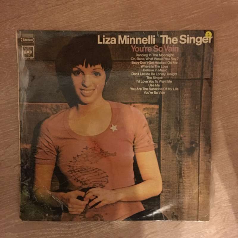Liza Minnelli - The Singer - Vinyl LP Record - Opened  - Very-Good Quality (VG)