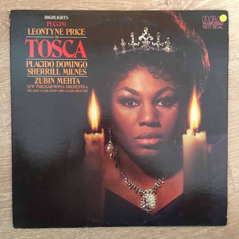 Leontyne Price, Placido Domingo -, Puccini - Tosca - New Philharmonic Orchestra - Vinyl LP Record...