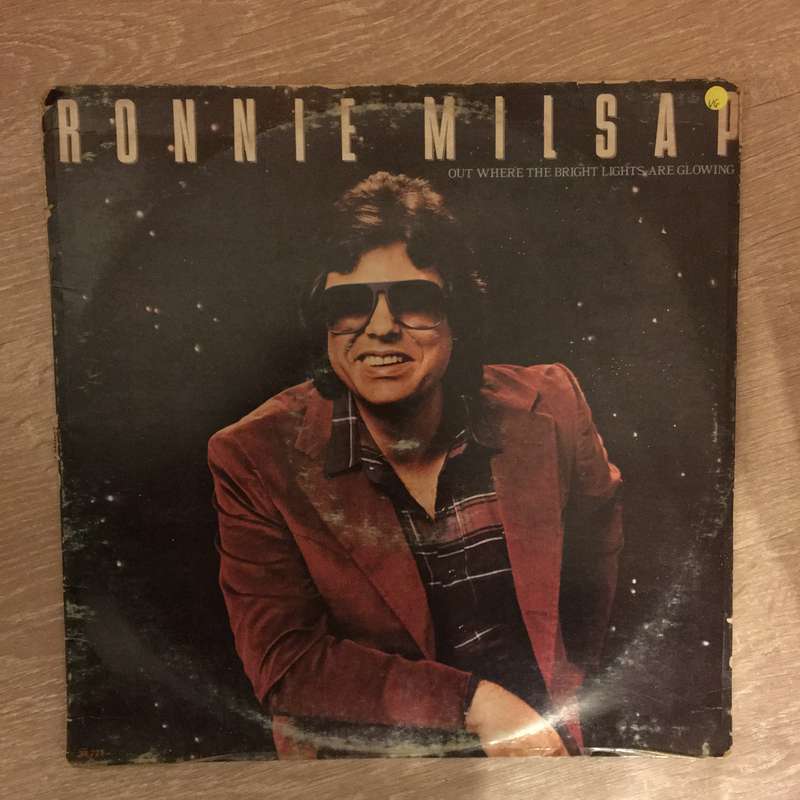 Ronnie Milsap - Out Where The Light Brights Are Glowing - Vinyl LP Record - Opened  - Very-Good Q...