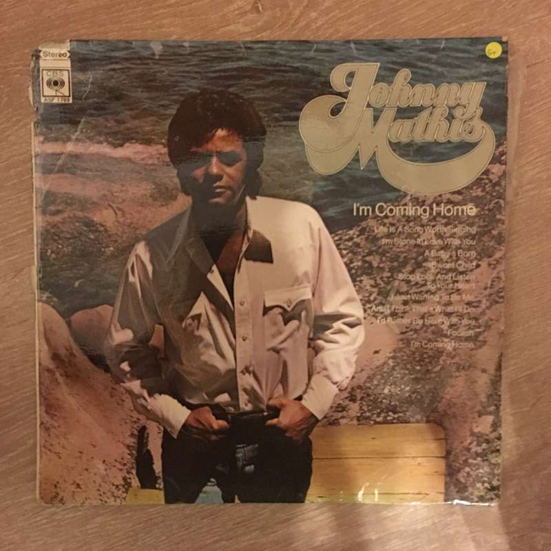 Johnny Mathis - I'm Coming Home - Vinyl LP Record - Opened  - Good+ Quality (G+)
