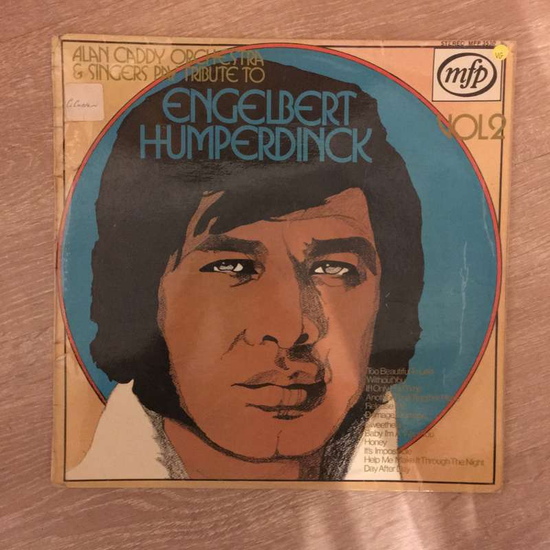 Engelbert Humperdinck -  Alan Caddy Orchestra Tribute To -Vol 2 - Vinyl LP Record - Opened  - Ver...