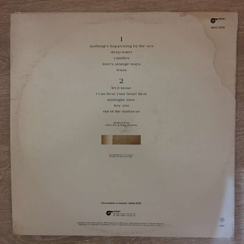 Chris Rea - Water Sign - Vinyl LP Record - Opened  - Very-Good Quality (VG)
