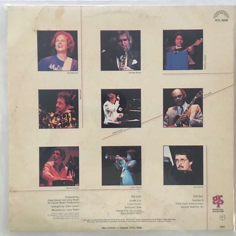 Dave Grusin And The N.Y. / L.A. Dream Band - Vinyl LP Record (VG+)