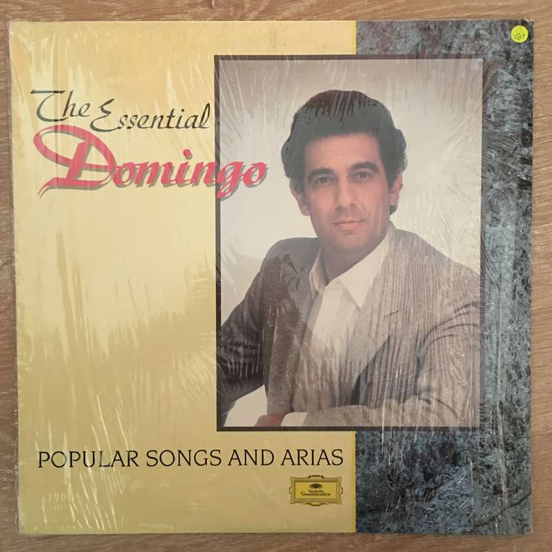Placido Domingo  The Essential Domingo Popular Songs And Arias - Vinyl Record - Very-Good+ ...