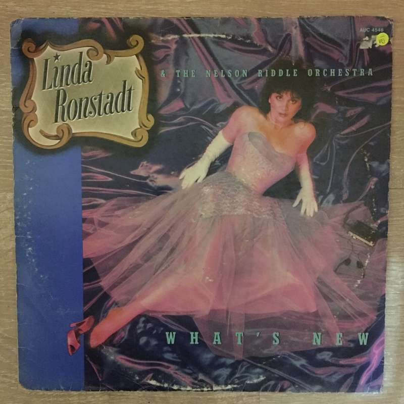 Linda Ronstadt & The Nelson Riddle Orchestra  What's New - Vinyl LP Record (VG-)